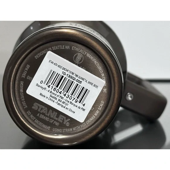 Stanley Quencher H2.0 Fluted Tumbler 40oz, GUNMETAL SHINE